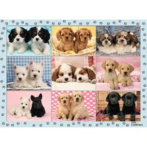 Ravensburger (12769) - "Perfect Pups" - 200 Teile Puzzle
