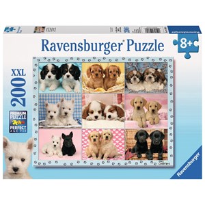 Ravensburger (12769) - "Perfect Pups" - 200 Teile Puzzle