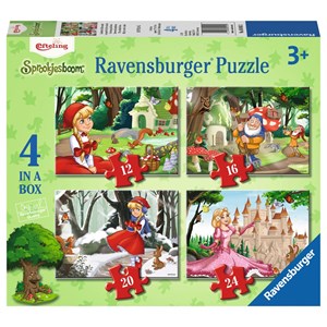 Ravensburger (06945) - "Enchanting Märchenwald" - 12 16 20 24 Teile Puzzle