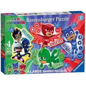Ravensburger (06935) - "PJ Masks" - 10 12 14 16 Teile Puzzle