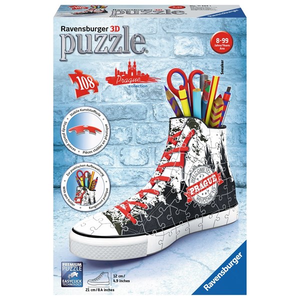 Ravensburger (11224) - "Sneacker, Prag" - 108 Teile Puzzle