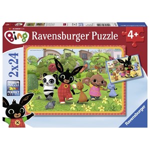 Ravensburger (07821) - "Bing und seine Freunde" - 24 Teile Puzzle