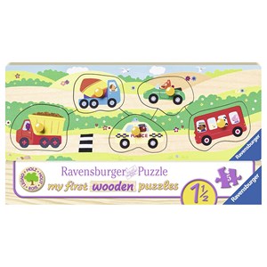 Ravensburger (03236) - "Allererste Fahrzeuge" - 5 Teile Puzzle