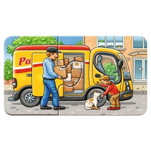 Ravensburger (07036) - "Allerlei Fahrzeuge" - 2 Teile Puzzle