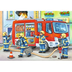 Ravensburger (05613) - "Feuerwehr Draußen Puzzle" - 15 Teile Puzzle