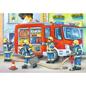 Ravensburger (05613) - "Feuerwehr Draußen Puzzle" - 15 Teile Puzzle