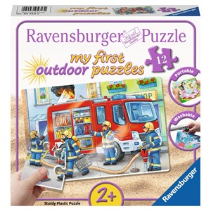 Ravensburger (05613) - "Feuerwehr Draußen Puzzle" - 15 Teile Puzzle