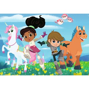 Ravensburger (07831) - "Nella, Abenteuer drinnen und draußen" - 24 Teile Puzzle