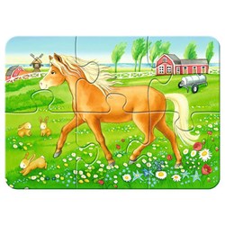 Ravensburger (07077) - "Unsere Lieblingstiere" - 2 4 6 8 Teile Puzzle