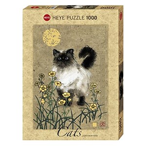 Heye (29718) - "Meadow Cat" - 1000 Teile Puzzle