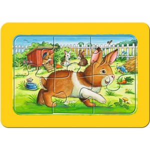 Ravensburger (07062) - "Meine Tierfreunde" - 6 Teile Puzzle