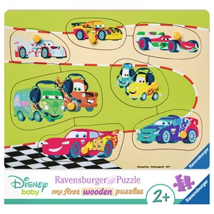Ravensburger (03686) - "Disney Cars, Die Cars Familie" - 7 Teile Puzzle