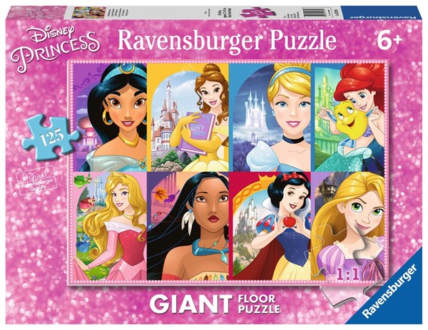 Ravensburger (09789) - "Disney Princess" - 125 Teile Puzzle