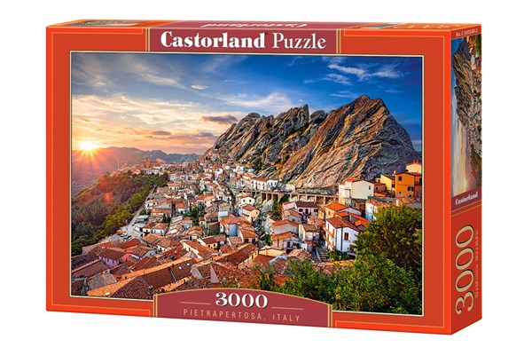 Castorland (C-300549) - "Pietrapertosa, Italien" - 3000 Teile Puzzle
