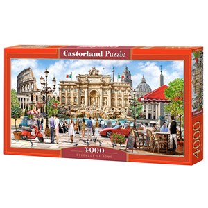 Castorland (C-400270) - "Glanz von Rom" - 4000 Teile Puzzle