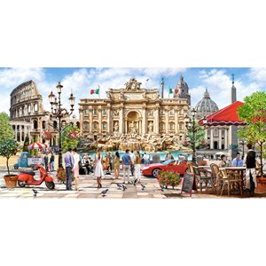 Castorland (C-400270) - "Glanz von Rom" - 4000 Teile Puzzle