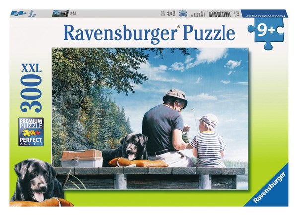 Ravensburger (13176) - "Fishing" - 300 Teile Puzzle