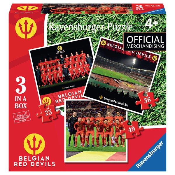 Ravensburger (06968) - "Belgian Red Devils" - 25 36 49 Teile Puzzle