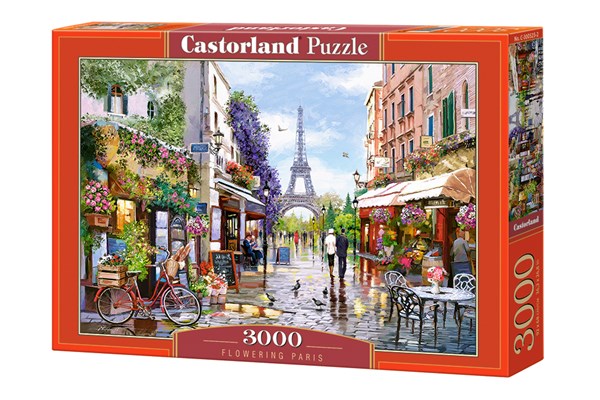 Castorland (C-300525) - "Aufblühendes Paris" - 3000 Teile Puzzle