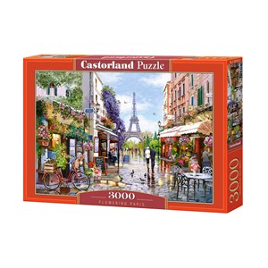 Castorland (C-300525) - "Aufblühendes Paris" - 3000 Teile Puzzle