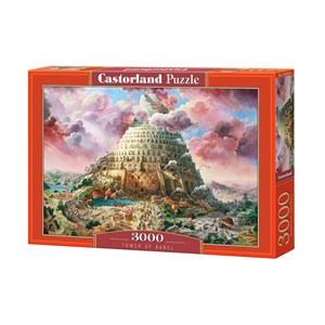 Castorland (C-300563) - "Turmbau zu Babel" - 3000 Teile Puzzle