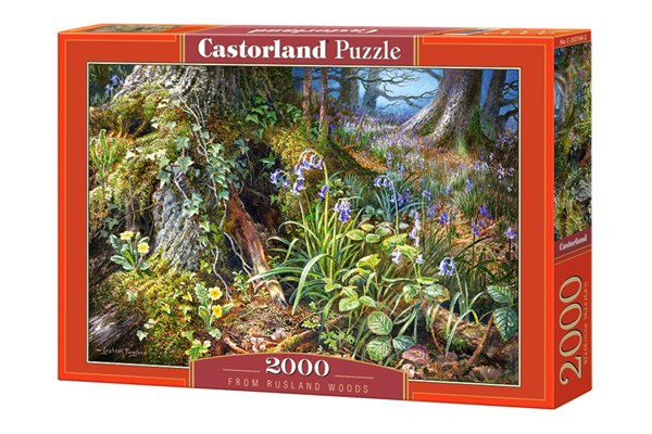 Castorland (C-200764) - "Idyllischer Wald" - 2000 Teile Puzzle