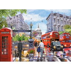 Castorland (C-200788) - "Frühling in London" - 2000 Teile Puzzle