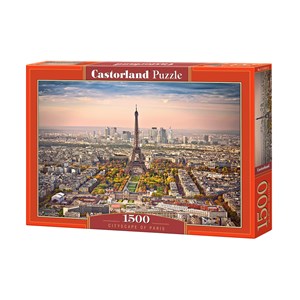 Castorland (C-151837) - "Blick auf Paris" - 1500 Teile Puzzle