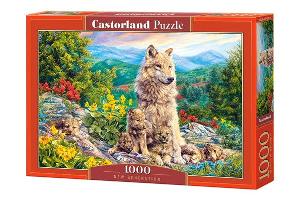 Castorland (C-104420) - "Eine neue Generation" - 1000 Teile Puzzle