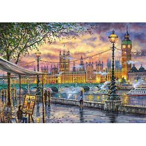 Castorland (C-104437) - "Inspirationen aus London" - 1000 Teile Puzzle