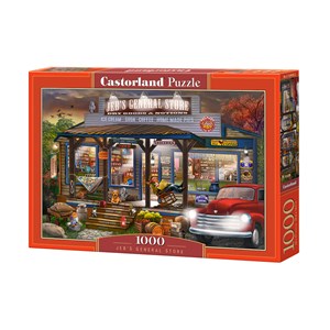 Castorland (C-104505) - "Jebs Gemischtwarenladen" - 1000 Teile Puzzle