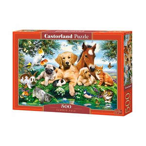 Castorland (B-53230) - "Freunde des Sommers" - 500 Teile Puzzle