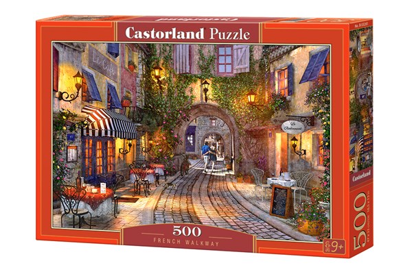 Castorland (B-53261) - "Franzözischer Gasse" - 500 Teile Puzzle