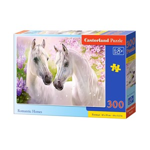 Castorland (B-030378) - "Glückliche Pferde" - 300 Teile Puzzle