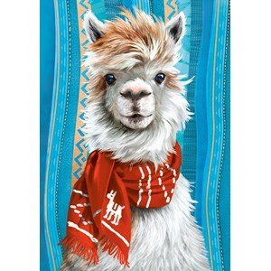 Castorland (B-53308) - "Niedliches Lama" - 500 Teile Puzzle