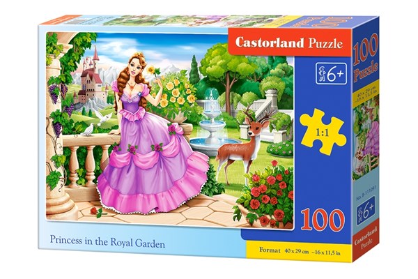 Castorland (B-111091) - "Princess in the Royal Garden" - 100 Teile Puzzle