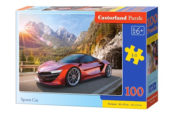 Castorland (B-111107) - "Sports Car" - 100 Teile Puzzle