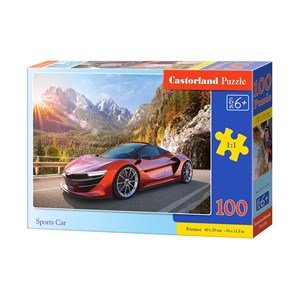 Castorland (B-111107) - "Sports Car" - 100 Teile Puzzle