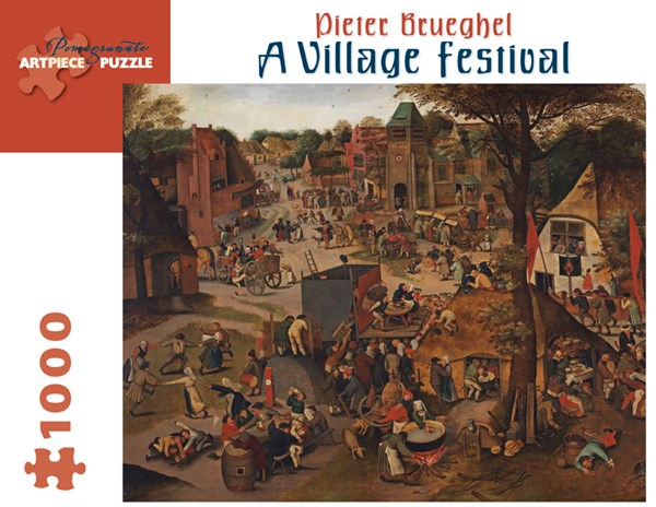 Pomegranate (AA773) - Pieter Brueghel the Elder: "Dorffest" - 1000 Teile Puzzle