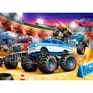 Castorland (B-070077) - "Monster Truck Show" - 70 Teile Puzzle