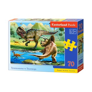 Castorland (B-070084) - "Dinosaurier" - 70 Teile Puzzle