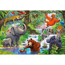 Castorland (B-040315) - "Jungle Animals" - 40 Teile Puzzle