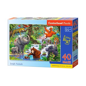 Castorland (B-040315) - "Jungle Animals" - 40 Teile Puzzle