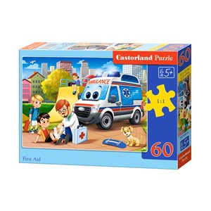 Castorland (B-066193) - "First Aid" - 60 Teile Puzzle