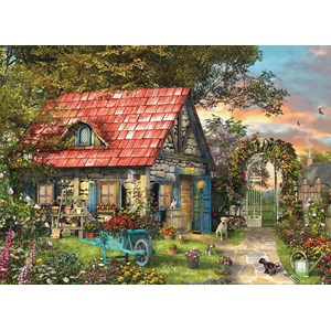 Eurographics (6500-0971) - Dominic Davison: "Die Landscheune" - 500 Teile Puzzle