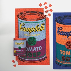 Chronicle Books / Galison (9780735353886) - Andy Warhol: "Campbells Tomatensuppen Dose (rot)" - 300 Teile Puzzle
