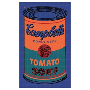 Chronicle Books / Galison (9780735353879) - Andy Warhol: "Campbell's Soup Can Orange" - 300 Teile Puzzle