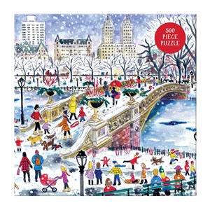 Chronicle Books / Galison (9780735356863) - Michael Storrings: "Bow Bridge in Central Park" - 500 Teile Puzzle