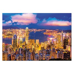 Educa (18462) - "Hong Kong Skyline" - 1000 Teile Puzzle