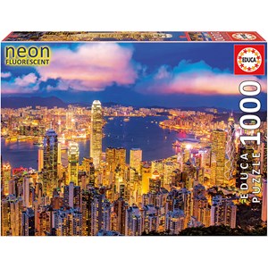 Educa (18462) - "Hong Kong Skyline" - 1000 Teile Puzzle